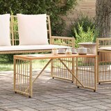 Vanjski stol Prirodna 80 x 40 x 40 cm Čelik i Poli Ratan | shoptok.hr