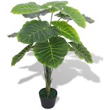 Umjetna biljka Taro s posudom 85 cm Zelena Cijene
