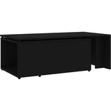  Stolić za kavu crni 150 x 50 x 35 cm od iverice | shoptok.hr
