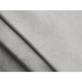 Makamii Oblazinjena zakonska postelja s prostorom za shranjevanje z letvenim dnom 140x200 cm v srebrni barvi Lemi – | Shoptok.si