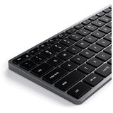 Satechi Brezžična tipkovnica Slim X3 Bluetooth BACKLIT, ZDA, astro siva | Shoptok.si