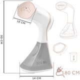 Berdsen Parni čistilec BD-312 2000W 320ml, (5000543713) | Shoptok.si