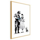  Plakat - Dorothy and the Policeman 60x90 Zlatni okvir | shoptok.hr