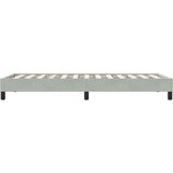  posteljni okvir brez vzmetnice svetlo siva 100x220 cm žamet, (21829653) | Shoptok.si