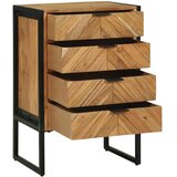  Kreveta 50 x 35 x 75 cm Čvrsto drvo akacije | shoptok.hr