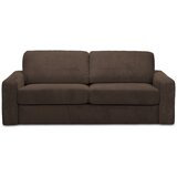 Makamii Smeđa sklopiva sofa od samta 195 cm Nona – | shoptok.hr