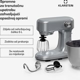 Klarstein Bella Evo kuhinjski robot | planetarni sustav miješanja | 3 nastavka za miksanje | 1500 W | 5 L | shoptok.hr