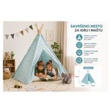 Eddy Toys Tipi šator za decu plavi 120x120x150 cm | Eponuda.com