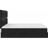  Otomanski okvir kreveta s madracima crni 180x200cm baršunasti | shoptok.hr