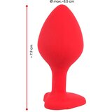 You2Toys Analni silikonski čep s srčkom - M (R537748) | Shoptok.si