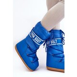 Boto Women's High Snow Boots Blue Venila | Eponuda.ba