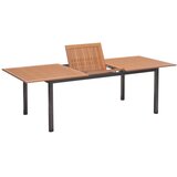  vrtna miza bonlee pravokotna rjava raztegljiva 180-240 x 100 cm Cene