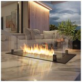 InFire - Ugradni bio kamin 8,5x80 cm 3,5kW crne boje | Eponuda.com