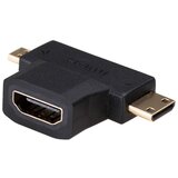 Akyga HDMI adapter HDMI / miniHDMI / microHDMI | Shoptok.si