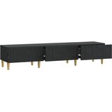 TV ormar 147 x 34,5 x 30 cm Crna Konstruirano drvo | shoptok.hr