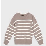 Sinsay Prugasti viskozni džemper | shoptok.hr
