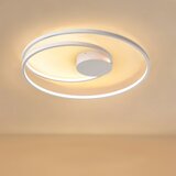  Brilagi - LED prigušiva plafonjera TWISTER LED/75W/230V Ø 70 cm bela + daljinski upravljač | Eponuda.com
