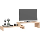  Stalak za monitor (52 - 101) x 22 x 14 cm od masivne borovine | Eponuda.ba