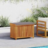 vidaXL Zunanja škatla za blazine 90x50x60,5 cm trden akacijev les | Shoptok.si