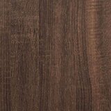  Noćni ormarić s 2 ladice smeđi hrast 40x36 5x62 cm - Smeđi hrast 1 | shoptok.hr