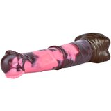 Bad Horse silikonski alat za konja dildo - 24cm (smeđe-roza) | shoptok.hr