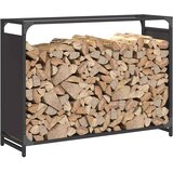  Stalak za drva crni 90x28x65 cm hladno valjani čelik | Eponuda.ba