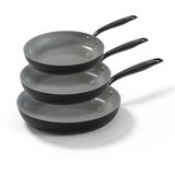  BE Living Set ponev Essential Black 20-24-28 cm | Shoptok.si