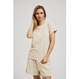 Moodo Women's T-shirt - beige Cijene