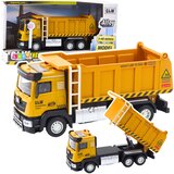  Građevinski kamion za igru sa kiper prikolicom 28 cm - žuti | shoptok.hr