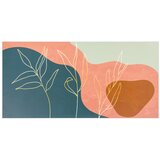 Klarstein wonderwall air art, infracrvena pametna grijalica, 60x120cm, 700W, zidna instalacija, upravljanje aplikacijom, zlatne linije | shoptok.hr