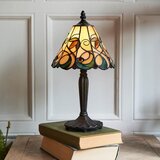 Endon 64196 - Stona lampa Tiffany JAMELIA 1xE14/40W/230V prečnik 20 cm | Eponuda.com