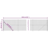  Žičana ograda s prirubnicom antracit 1,4 x 25 m | shoptok.hr
