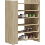vidaXL Ormarić z cipele hrast sonoma 74,5x37,5x100cm konstruirano drvo | shoptok.hr