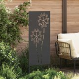  Privatnost u vrtu Crna 50 x 140 cm Hladno valjana čelična | shoptok.hr
