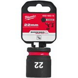 Milwaukee Impact Cap Hex HEX 1/2 "22 mm Shockwave, (22131486) | Shoptok.si