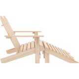  Vrtni dvosjed Adirondack od jelovine s otomanom | shoptok.hr
