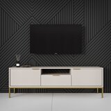 TV komoda AUSTIN 135 - cashmere - zlatna | shoptok.hr