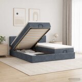  od pjene s madracem i LED-om Tamnosiva 180 x 200 cm | shoptok.hr