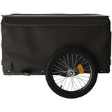  Kolesarska tovorna prikolica črna 45 kg železo | Shoptok.si