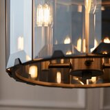  Endon 61281 - Luster na lancu CLOONEY 4xE14/40W/230V crna/dimljena | Eponuda.com