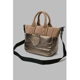 Blauer Torbe Polyester Nylon Tote Bag Padded Bež Cene