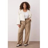 Trendyol Ženske pantalone Tbbaw26Ar00017, Bež Cene