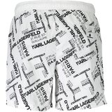 KARL LAGERFELD BEACHWEAR SWIMSUIT BOTTOM MEN WHITE | ePonuda.com