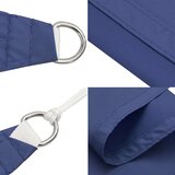 vidaXL Jedro protiv sunca od tkanine Oxford pravokutno 5 x 7 m plavo | shoptok.hr