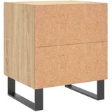  Noćni ormarići 2 kom boja hrasta 40x35x47 5cm konstruirano drvo | shoptok.hr
