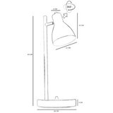Opviq 8891-3 grey table lamp | Eponuda.com