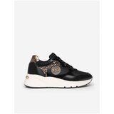 Nero Giardini Black Womens Leather Sneakers Nero Giardini - Women | Shoptok.si