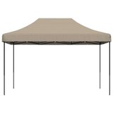 Šator za svadbe - šator za zabave Sivo-smeđa 279 x 410 x 315 cm Oxford tkanina | shoptok.hr