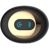 Funny Me 360 - na baterije, vodootporan, radio analni vibrator (crni) | shoptok.hr