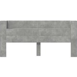  Uzglavlje Betonski sivi 200 x 16 5 x 103 5 cm Konstruirano drvo | shoptok.hr
